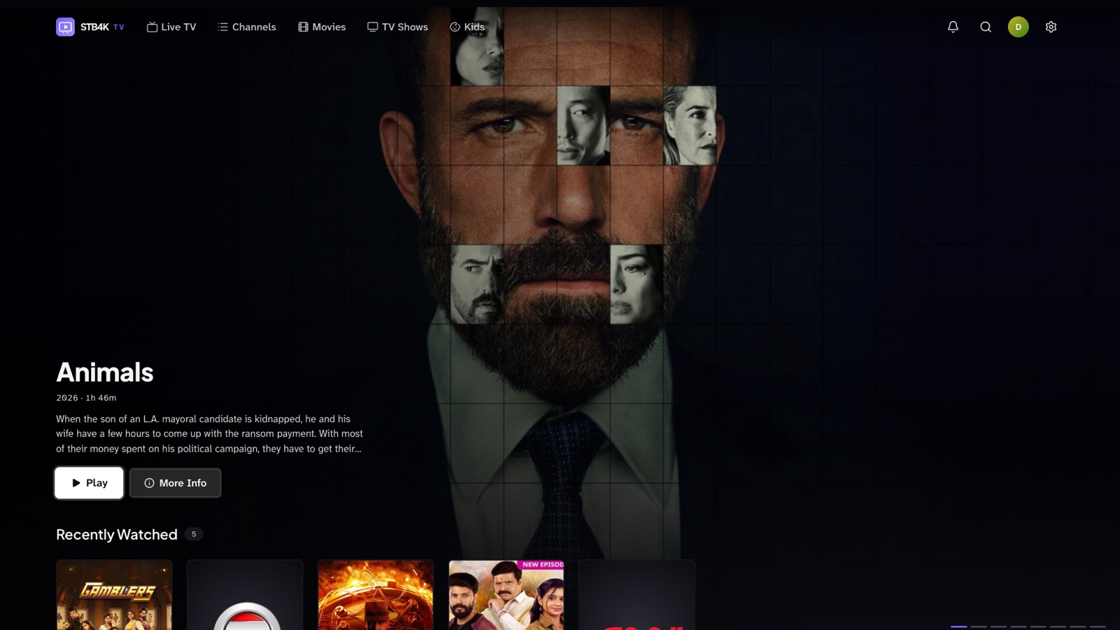 Cinema layout